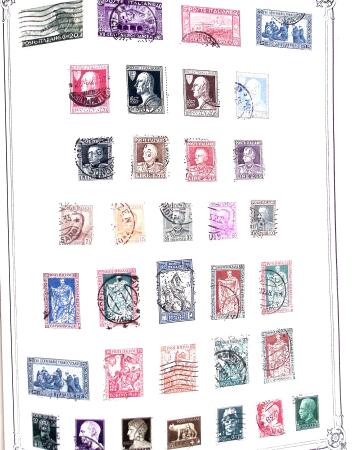 1849-1980 19 gros albums d'une collection mondialiste