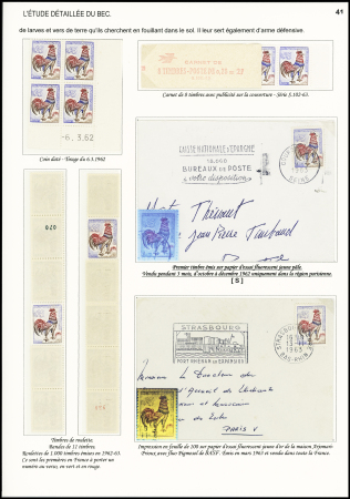 1962-65 Ensemble spécialisé sur le Coq de Decaris,