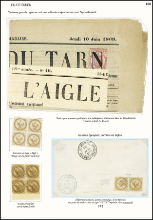 1863-1960, Spécialité sur le thème de l'OISEAU comprenant