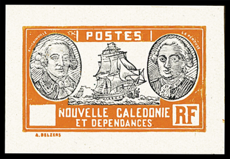NOUVELLE-CALEDONIE N°154 Bougainville et La Pérouse,