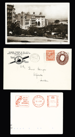 1880-1984, Lot of 11 selected covers and cards on the