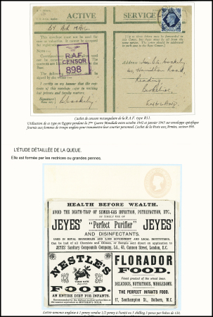 1880-1984, Lot of 11 selected covers and cards on the