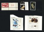 1950-1985, Small birds-topic selection of various printing