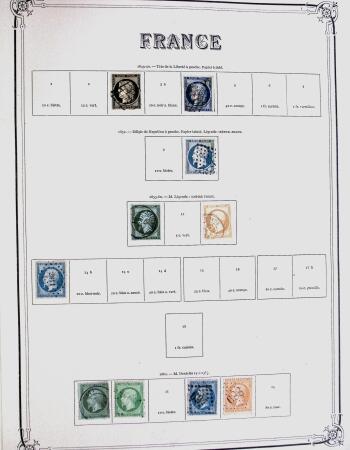 1849-1993 Une collection de timbres neufs de France