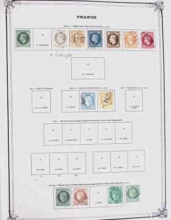 1849-1993 Une collection de timbres neufs de France