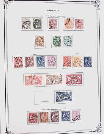 1849-1993 Une collection de timbres neufs de France