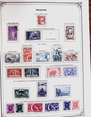 1849-1993 Une collection de timbres neufs de France