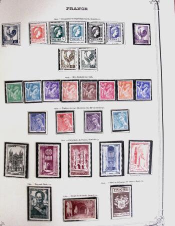 1849-1993 Une collection de timbres neufs de France