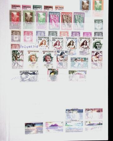 1855-2021 Collection de France clairsemée avec des