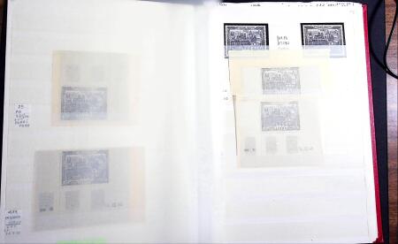 1900-1989 Stock surtout de neufs dont n°256 deux feuillets