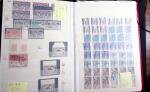 1900-1989 Stock surtout de neufs dont n°256 deux feuillets