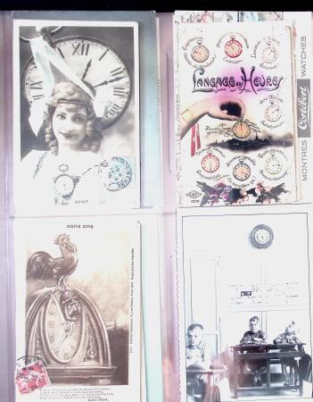 CLOCK & Watchmaking Thematic collection in album with