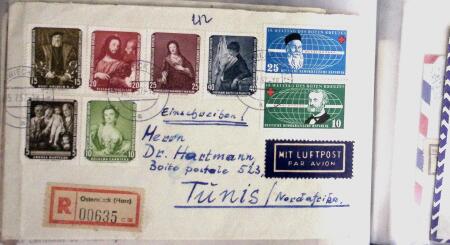 1900-1970 plusieurs centaines de lettres dans 8 classeurs
