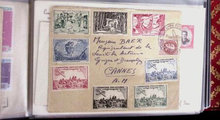 1900-1970 plusieurs centaines de lettres dans 8 classeurs