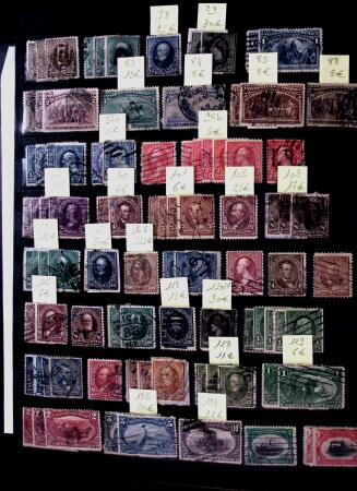 1851-1950 Chiefly used collection in two stockbooks,
