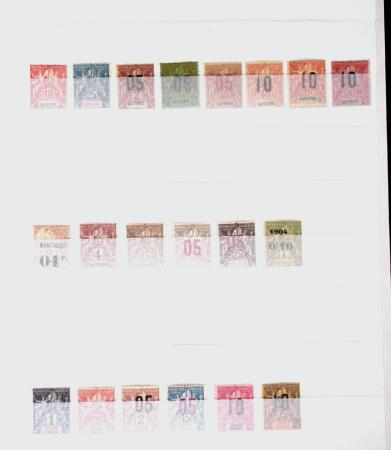 1885-1945, Collection de colonies ainsi que ex-colonies