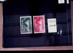 1870-1940, Sélection de timbres sur plaquettes à
