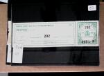 1870-1940, Sélection de timbres sur plaquettes à