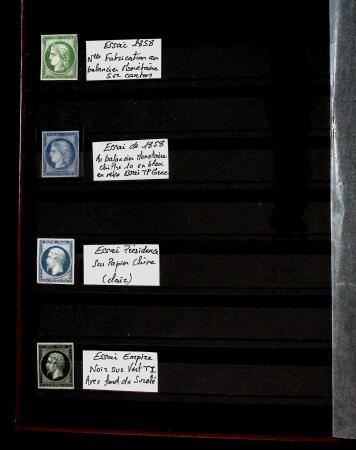 1849-90, Ensemble d'essais avec principalement sur