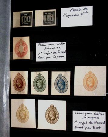 1849-90, Ensemble d'essais avec principalement sur