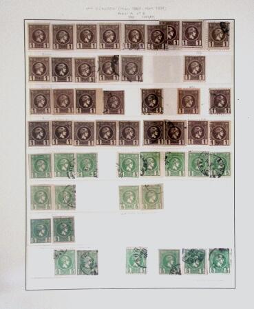 1886-1899 Interesting accumulation/collection of Small