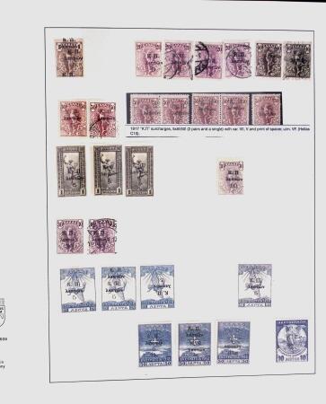 1896-2004 Mostly mnh collection of GREECE in 7 Lindner