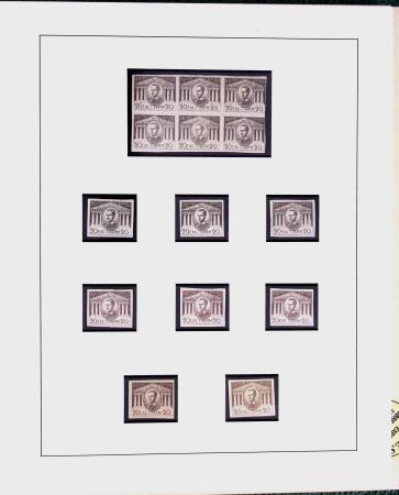 1896-2004 Mostly mnh collection of GREECE in 7 Lindner