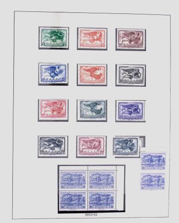 1896-2004 Mostly mnh collection of GREECE in 7 Lindner
