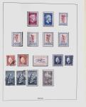 1896-2004 Mostly mnh collection of GREECE in 7 Lindner