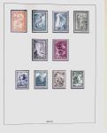 1896-2004 Mostly mnh collection of GREECE in 7 Lindner
