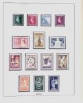 1896-2004 Mostly mnh collection of GREECE in 7 Lindner