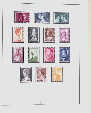 1896-2004 Mostly mnh collection of GREECE in 7 Lindner