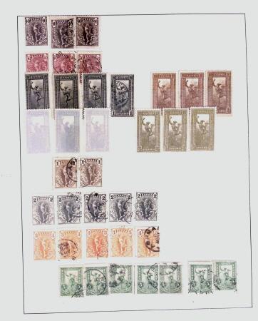 1896-2004 Mostly mnh collection of GREECE in 7 Lindner