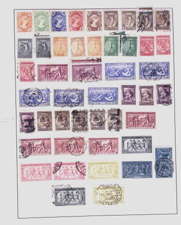 1896-2004 Mostly mnh collection of GREECE in 7 Lindner