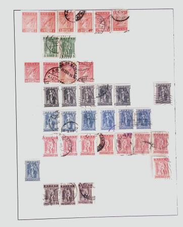 1896-2004 Mostly mnh collection of GREECE in 7 Lindner