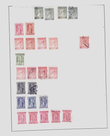 1896-2004 Mostly mnh collection of GREECE in 7 Lindner