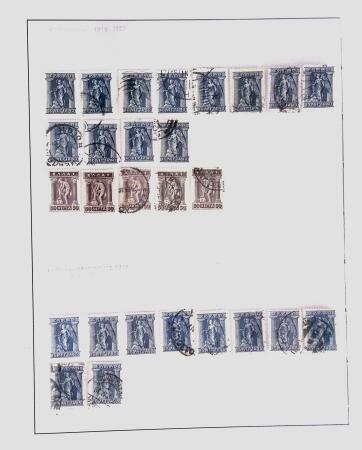 1896-2004 Mostly mnh collection of GREECE in 7 Lindner