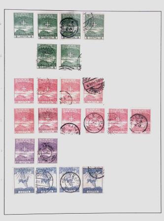1896-2004 Mostly mnh collection of GREECE in 7 Lindner