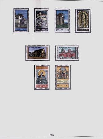 1896-2004 Mostly mnh collection of GREECE in 7 Lindner