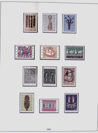 1896-2004 Mostly mnh collection of GREECE in 7 Lindner