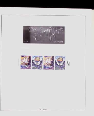 1896-2004 Mostly mnh collection of GREECE in 7 Lindner
