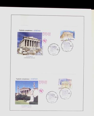 1896-2004 Mostly mnh collection of GREECE in 7 Lindner