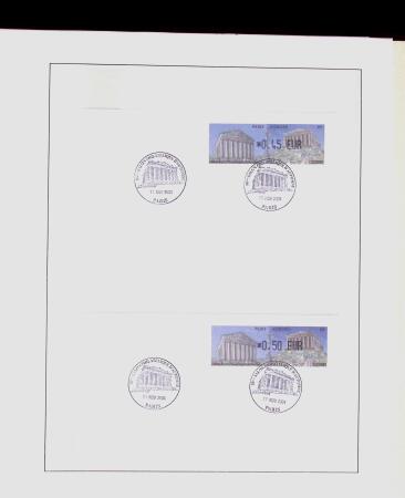 1896-2004 Mostly mnh collection of GREECE in 7 Lindner