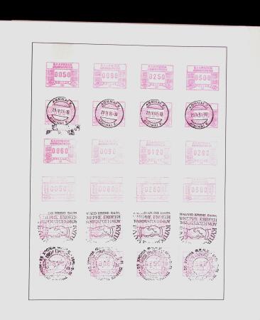 1896-2004 Mostly mnh collection of GREECE in 7 Lindner