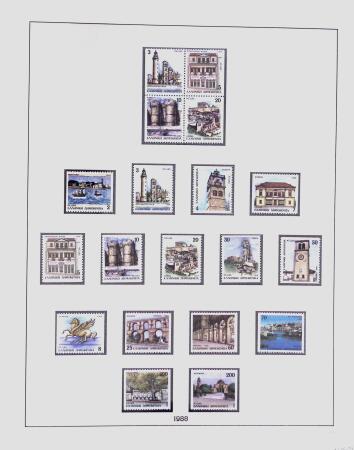 1896-2004 Mostly mnh collection of GREECE in 7 Lindner