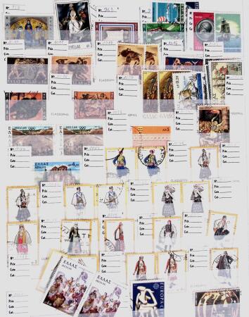 1896-2004 Mostly mnh collection of GREECE in 7 Lindner
