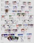 1896-2004 Mostly mnh collection of GREECE in 7 Lindner
