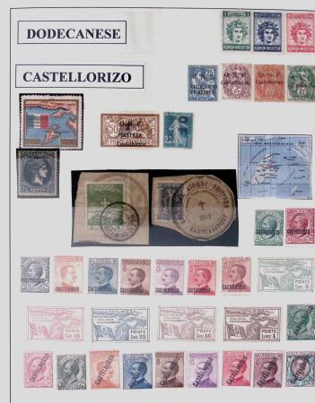 Related territories collection in 2 albums incl. French