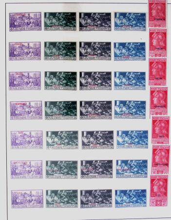 Related territories collection in 2 albums incl. French