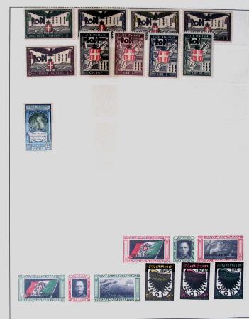 Related territories collection in 2 albums incl. French